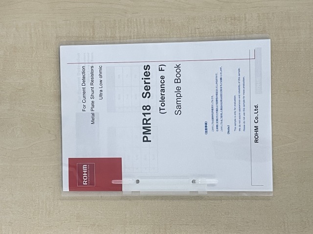 PMR18EZPFU/FV SAMPLEBOOKイメージ図